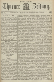 Thorner Zeitung. 1870, Nro. 52 (3 März)