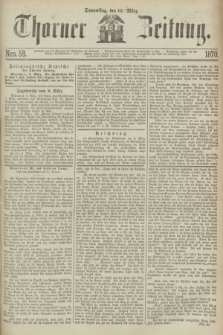 Thorner Zeitung. 1870, Nro. 58 (10 März)