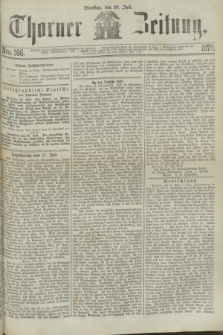 Thorner Zeitung. 1870, Nro. 166 (19 Juli)