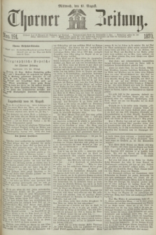Thorner Zeitung. 1870, Nro. 191 (17 August)