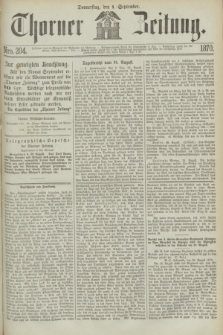 Thorner Zeitung. 1870, Nro. 204 (1 September)