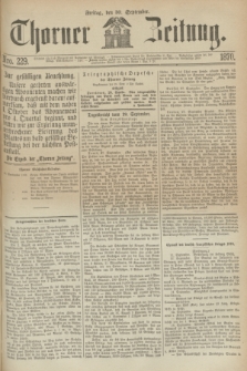 Thorner Zeitung. 1870, Nro. 229 (30 September)
