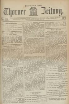 Thorner Zeitung. 1870, Nro. 230 (1 October)
