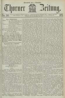 Thorner Zeitung. 1870, Nro. 260 (5 November)