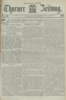 Thorner Zeitung. 1870, Nro. 280 (29 November)