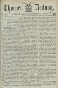 Thorner Zeitung. 1870, Nro. 283 (2 December)