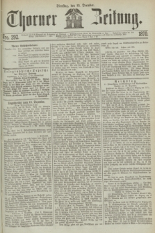 Thorner Zeitung. 1870, Nro. 292 (13 December)