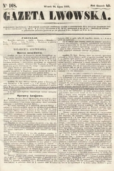 Gazeta Lwowska. 1853, nr 168