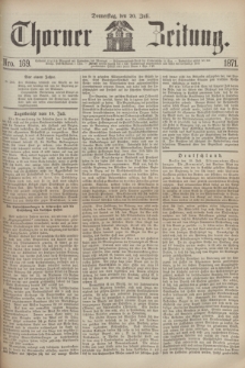 Thorner Zeitung. 1871, Nro. 169 (20 Juli)