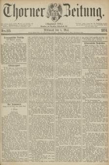 Thorner Zeitung : Gegründet 1760. 1874, Nro. 105 (6 Mai)