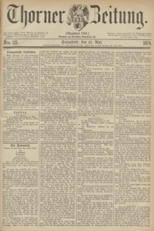 Thorner Zeitung : Gegründet 1760. 1874, Nro. 119 (23 Mai)