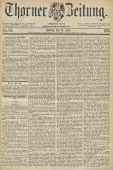 Thorner Zeitung : Gegründet 1760. 1874, Nro. 165 (17 Juli)