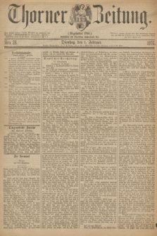 Thorner Zeitung : Gegründet 1760. 1876, Nro. 26 (1 Februar)