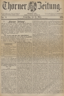 Thorner Zeitung : Gegründet 1760. 1876, Nro. 76 (30 März)