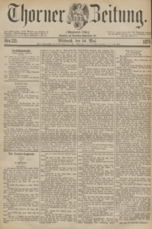 Thorner Zeitung : Gegründet 1760. 1876, Nro. 120 (24 Mai)