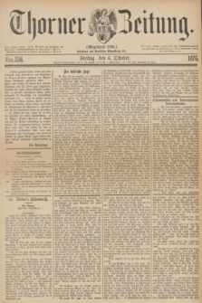 Thorner Zeitung : Gegründet 1760. 1876, Nro. 234 (6 Oktober)