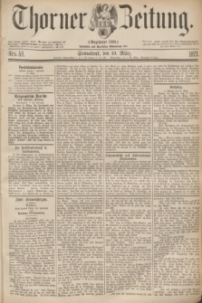 Thorner Zeitung : Gegründet 1760. 1877, Nro. 58 (10 März)