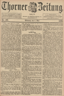 Thorner Zeitung : Begründet 1760. 1896, Nr. 106 (6 Mai) + dod.