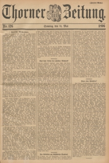 Thorner Zeitung. 1896, Nr. 126 (31 Mai) - Zweites Blatt