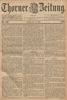 Thorner Zeitung : Begründet 1760. 1896, Nr. 160 (10 Juli)