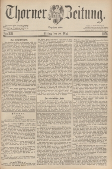 Thorner Zeitung : Begründet 1760. 1878, Nro. 109 (10 Mai)
