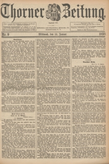 Thorner Zeitung : Begründet 1760. 1898, Nr. 9 (12 Januar)