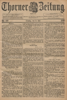 Thorner Zeitung : Begründet 1760. 1898, Nr. 160 (12 Juli) + dod.
