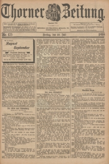 Thorner Zeitung : Begründet 1760. 1898, Nr. 175 (29 Juli)