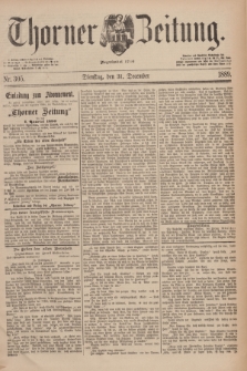 Thorner Zeitung : Begründet 1760. 1889, Nr. 305 (31 December)