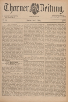 Thorner Zeitung : Begründet 1760. 1890, Nr. 56 (7 März)