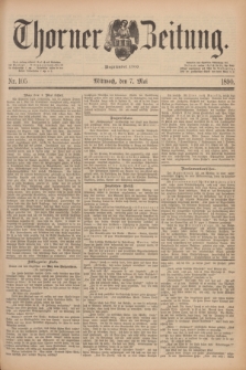 Thorner Zeitung : Begründet 1760. 1890, Nr. 105 (7 Mai)