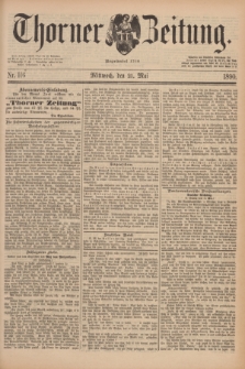 Thorner Zeitung : Begründet 1760. 1890, Nr. 116 (21 Mai)