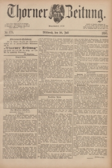 Thorner Zeitung : Begründet 1760. 1890, Nr. 175 (30 Juli)
