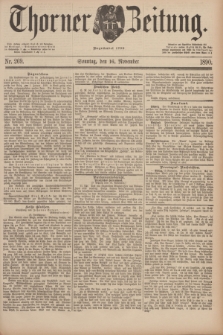 Thorner Zeitung : Begründet 1760. 1890, Nr. 269 (16 November) + dod.