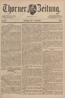 Thorner Zeitung : Begründet 1760. 1891, Nr. 262 (8 November) + dod.