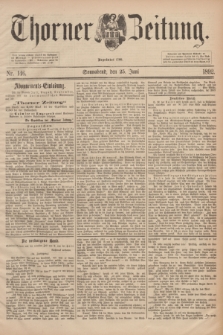 Thorner Zeitung : Begründet 1760. 1892, Nr. 146 (25 Juni)