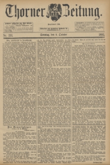 Thorner Zeitung : Begründet 1760. 1892, Nr. 231 (2 October) + dod.
