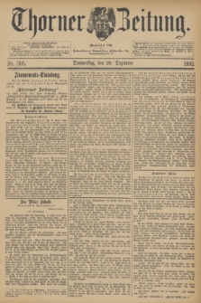 Thorner Zeitung : Begründet 1760. 1892, Nr. 305 (29 Dezember)