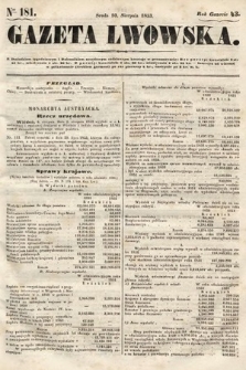 Gazeta Lwowska. 1853, nr 181