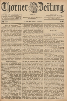 Thorner Zeitung : Begründet 1760. 1895, Nr. 232 (3 Oktober)