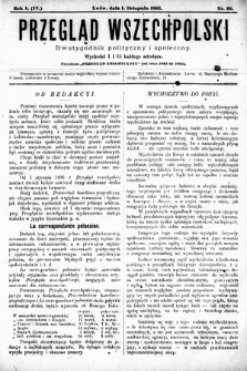 Przegląd Wszechpolski : dwutygodnik polityczny i społeczny. 1895, nr 20