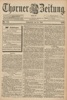 Thorner Zeitung : Begründet 1760. 1897, Nr. 146 (26 Juni)