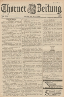 Thorner Zeitung. 1897, Nr. 249 (24 Oktober) - Drittes Blatt