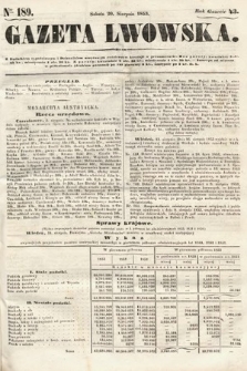 Gazeta Lwowska. 1853, nr 189