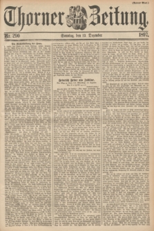 Thorner Zeitung. 1897, Nr. 290 (12 Dezember) - Drittes Blatt