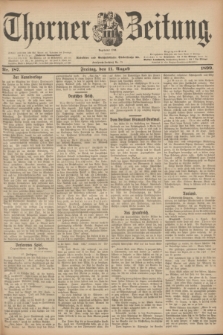 Thorner Zeitung : Begründet 1760. 1899, Nr. 187 (11 August)