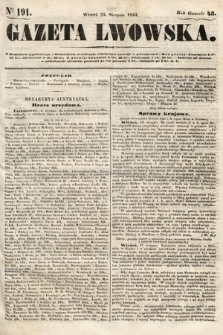 Gazeta Lwowska. 1853, nr 191