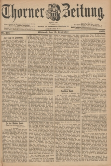 Thorner Zeitung : Begründet 1760. 1899, Nr. 215 (13 September)