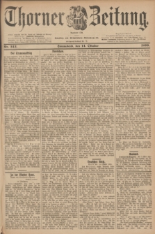 Thorner Zeitung : Begründet 1760. 1899, Nr. 242 (14 Oktober)