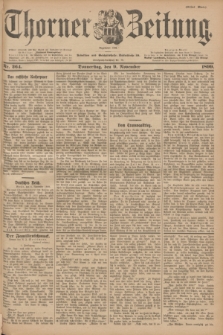 Thorner Zeitung : Begründet 1760. 1899, Nr. 264 (9 November) - Erstes Blatt